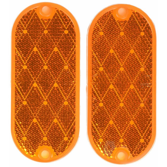 Peterson Manufacturing V480A Amber Reflector