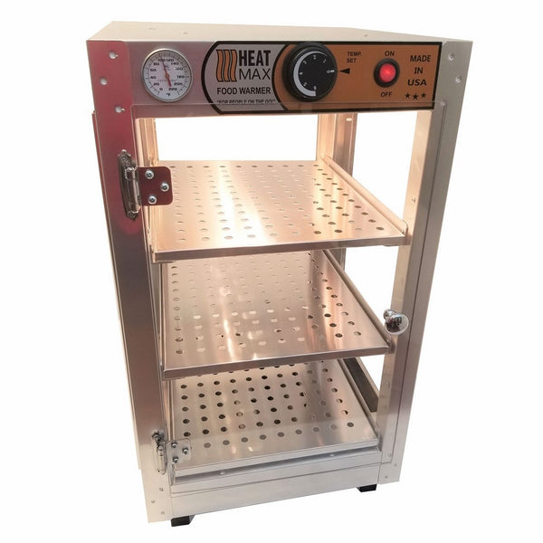 Commercial Food Pizza Pastry Warmer Countertop 14x14x24 Display Case by HeatMax