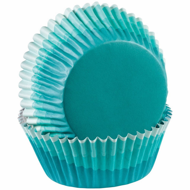 Wilton ColorCup Standard Baking Cups, Blue Ombre, 36-Pack (W415CC-0631)