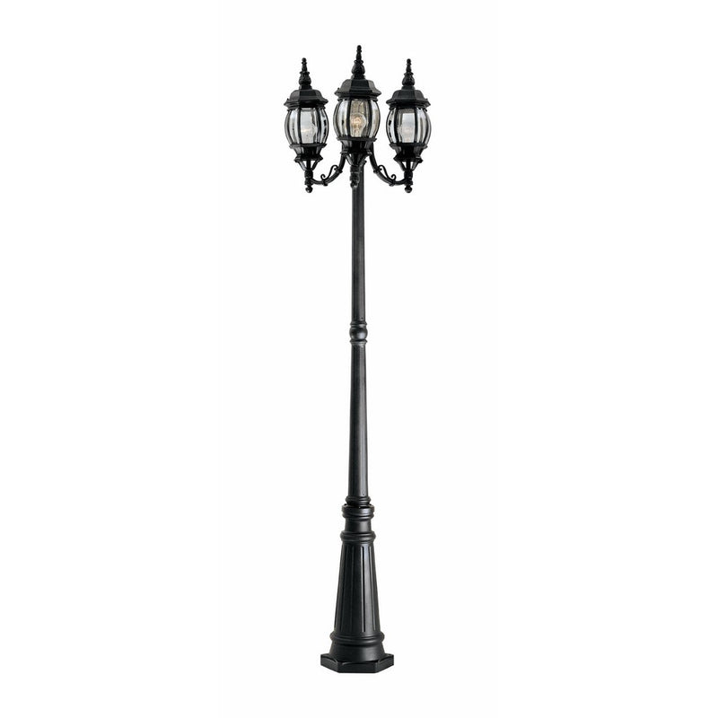 Designers Fountain 1923-BK Riviera Post Lanterns, Black