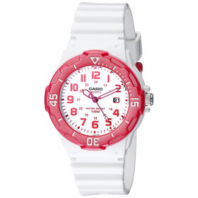 Casio Sports 3-Hand Analog White Dial Women's Watch #LRW200H-4BV