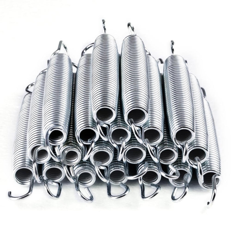 AW 20pcs 7" Inch Galvanized Steel Trampoline Springs Galvanized Replacement Set