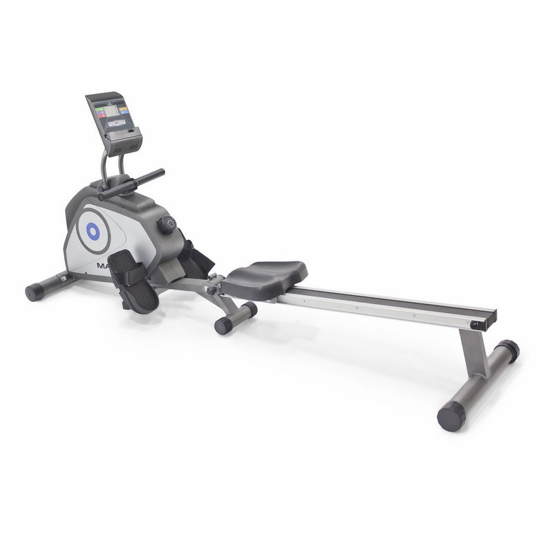 Marcy Foldable 8-Level Magnetic Resistance Rowing Machine with Transport Wheels NS-40503RW