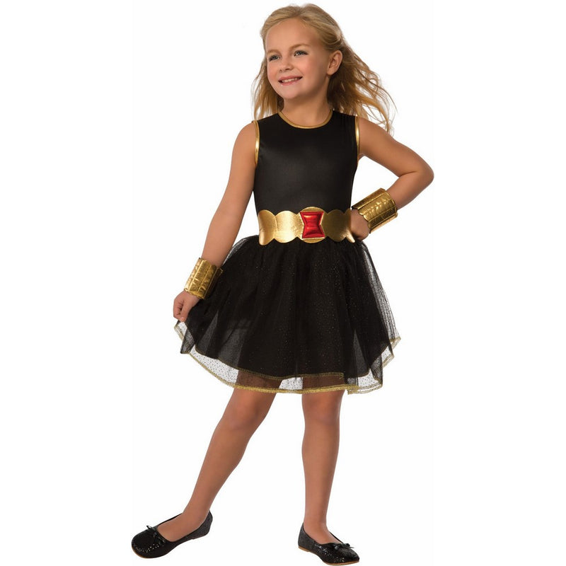 Rubie's Marvel Universe Child's Black Widow Costume Tutu Dress, Child's Medium