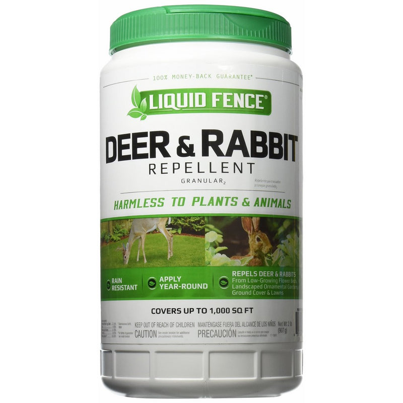 Liquid Fence Deer and Rabbit Repellent Granules, 2-lb