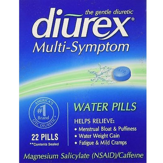 Diurex Advanced Formula Water Pills - 22 Ea