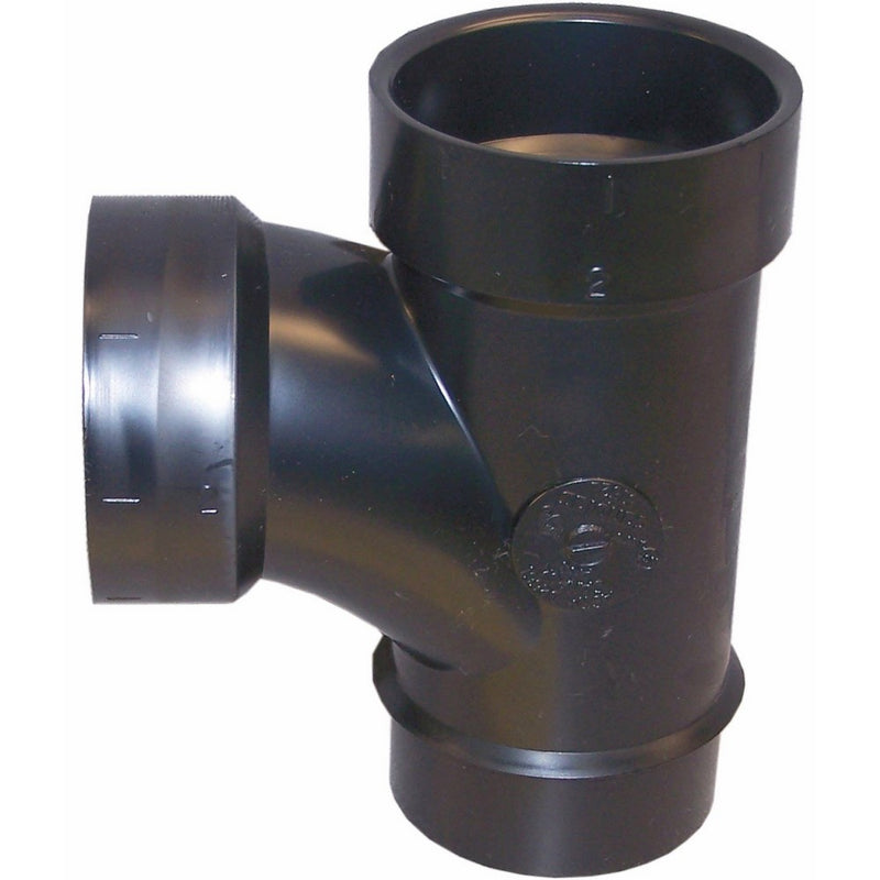 Genova Products 86115 ABS Sanitary Street Tee, 1-1/2"