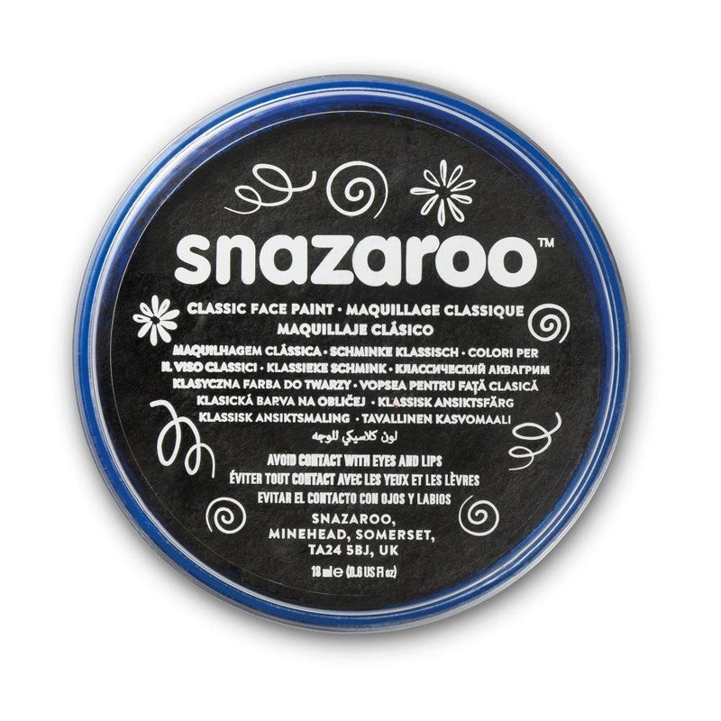 Snazaroo Classic Face Paint, 18ml, Black