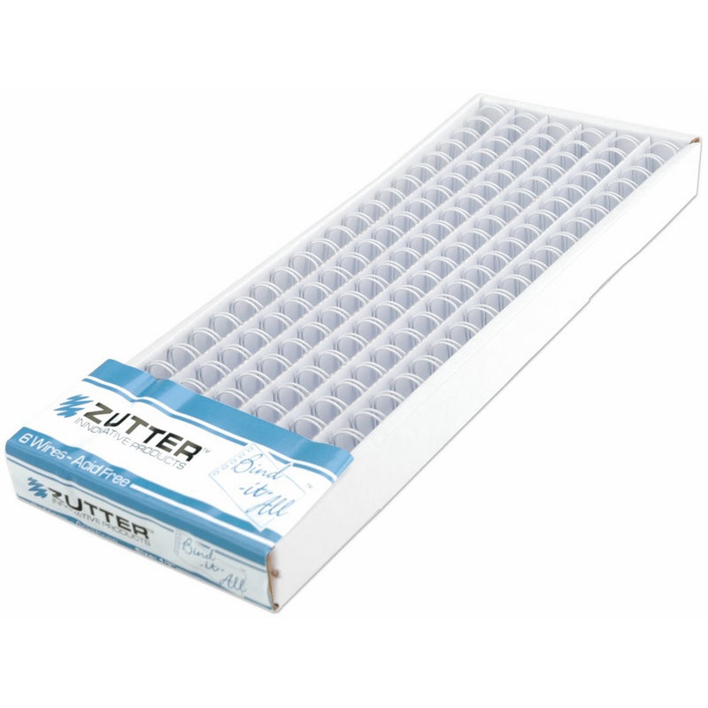 Zutter Owire 1/2-Inch, 6-Piece, White