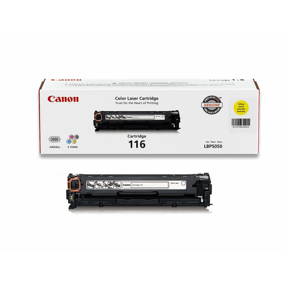 Canon Original 116 Toner Cartridge - Yellow