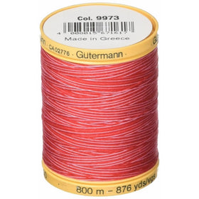 Gutermann GUT743933.9973 Ruby Red Cotton Variety Thread, 800m