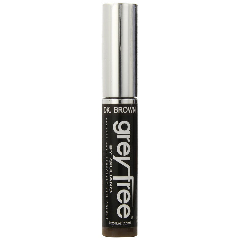 Greyfree Instant Hair Color Touch Up, Dark Brown, 0.25 Ounce