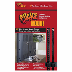 Quakehold! 4516 70-Inch Flat Screen TV Safety Strap