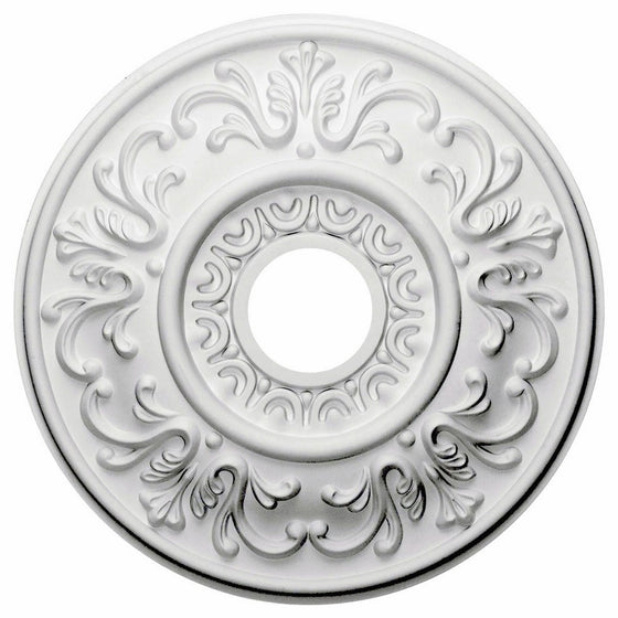 Ekena Millwork CM18VL 18-Inch OD x 3 1/2-Inch ID x 1-Inch P Valletta Ceiling Medallion