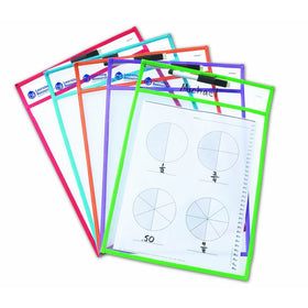 Learning Resources Write And Wipe Pockets
