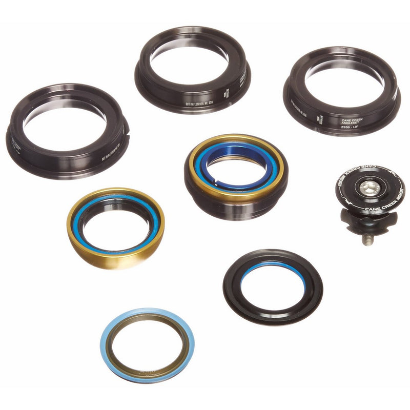 Cane Creek Angleset Tapered Zs44-Zs56/30 Kit, Black