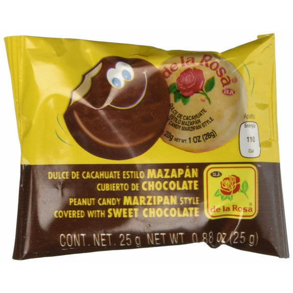 Mazapan cubierto de Chocolate (16 piezas)