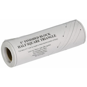 Triangles On A Roll Half Square, 5"