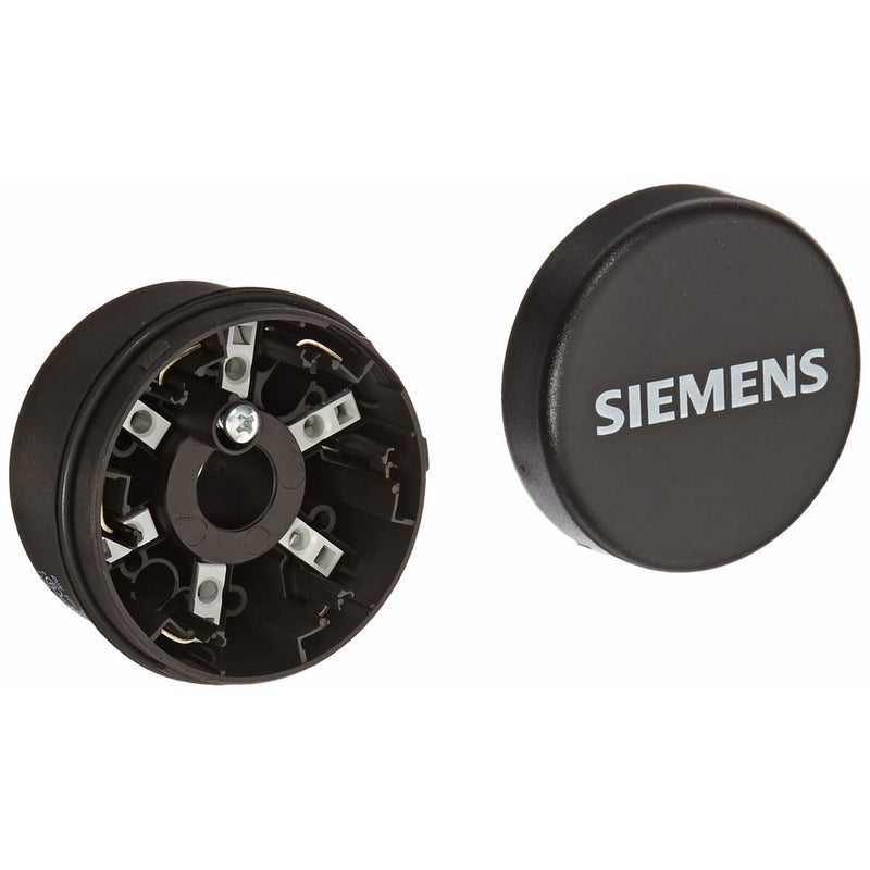 Siemens 8WD44 08-0AD Sirius Signal Column Connection Element and Cover, Thermoplastic Enclosure, IP65 Protection, 70mm Diameter, Cage Clamp, Mounting on Pipes