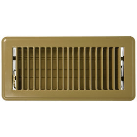 MINTCRAFT FR01-4X10B Floor Register Brown 4 X 10