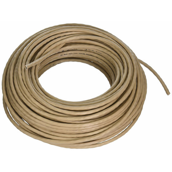 Southwire 56917643 100-Feet 24-Gauge 4 Pair CMX Outdoor-CMR UL 75-Degree C Category 5e Indoor/Outdoor Cable, Tan