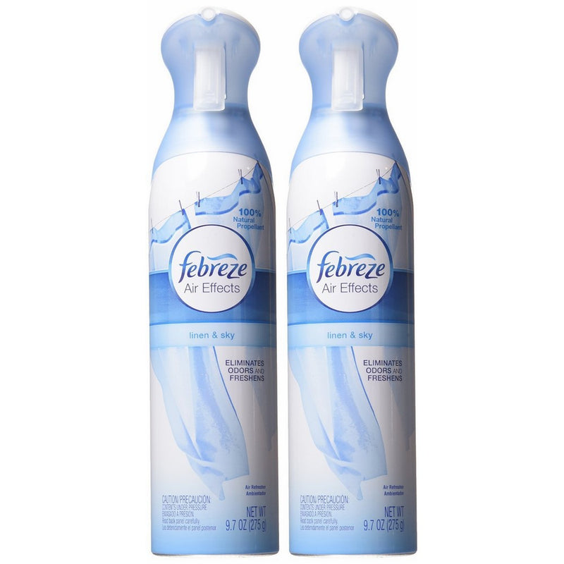 Febreze Air Effects Air Freshener Linen and Sky 8.8 Ounce 2 Pack