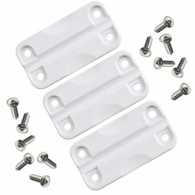 Igloo Cooler Plastic Hinges for Ice Chests (Set of 3)