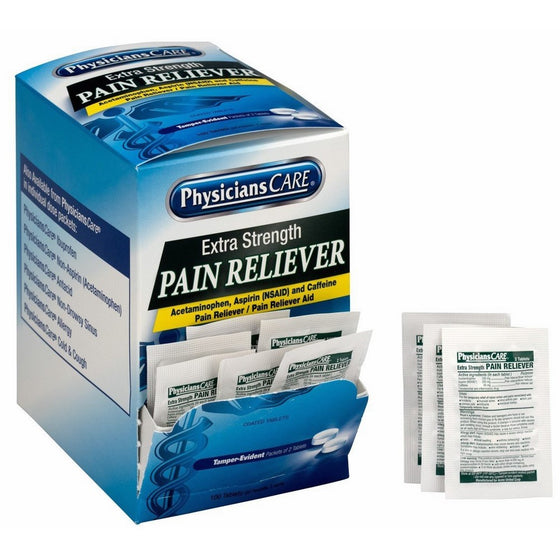 PhysiciansCare Extra Strength Pain Reliever (Compare to Excedrin), 50 Count