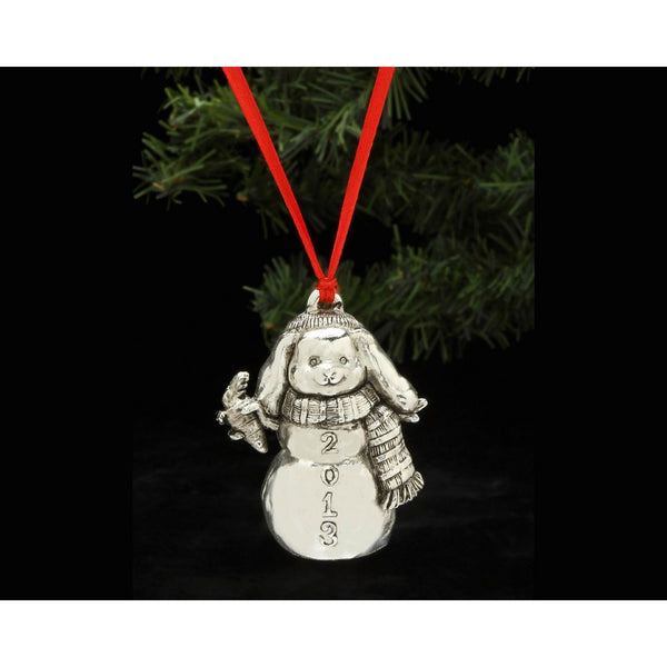 Arthur Court 2013 Snow Bunny Ornament