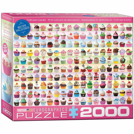 EuroGraphics Cupcakes Galore Puzzle (2000-Piece)