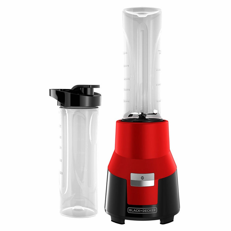 BLACKDECKER FusionBlade Personal Blender with Two 20oz Personal Blending Jars, Red, PB1002R