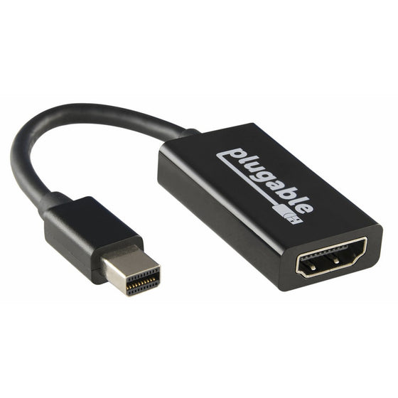 Plugable Active Mini DisplayPort to HDMI 2.0 Adapter (Supports displays up to 4k / UHD / 3840x216060Hz)