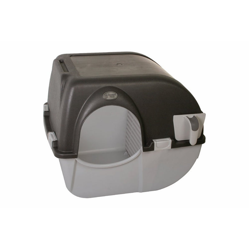 Omega Paw Self-Cleaning Litter Box, Large, Green and Beige