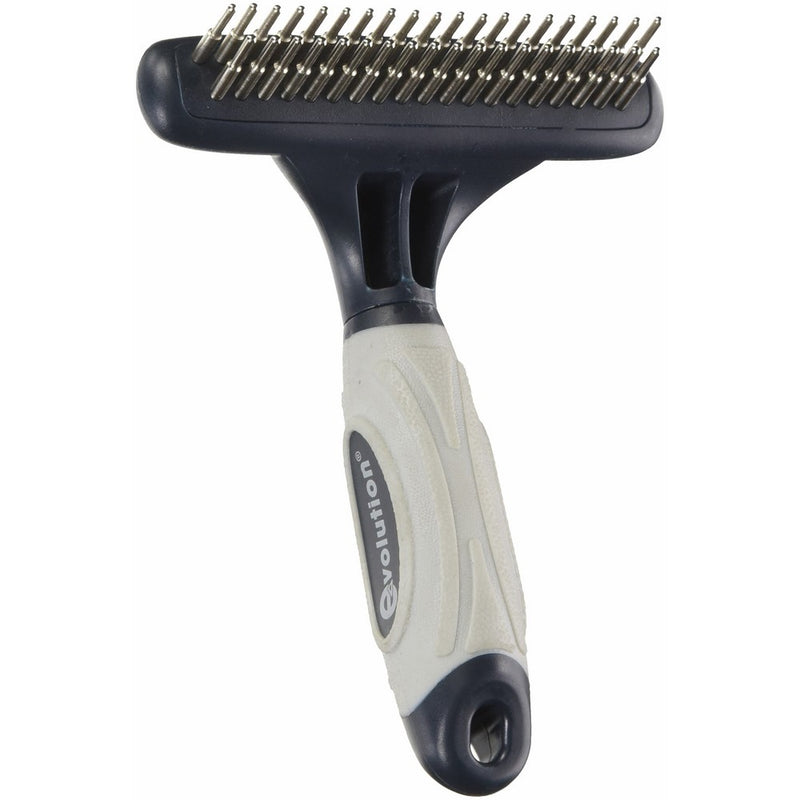 Evolution Double Row Undercoat Rake with Rotating Pins