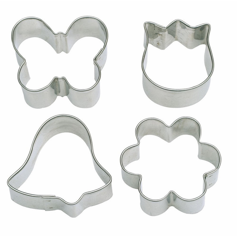 Wilton Fondant Garden Shapes Cut Outs, Set of 4