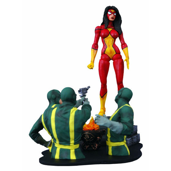 Diamond Select Toys Marvel Select: Spider-Woman Action Figure