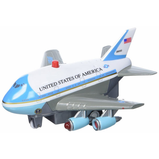 Daron Air Force One Pullback Plane with Light and Sound