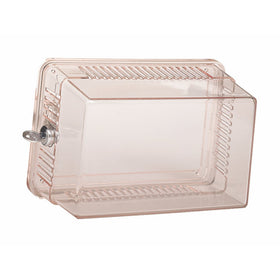 Lux Products BB3001-004 Large Locking Thermostat Guard, Clear