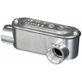 Halex 58305 1/2-Inch RGD Threaded Conduit Bodies Type LL