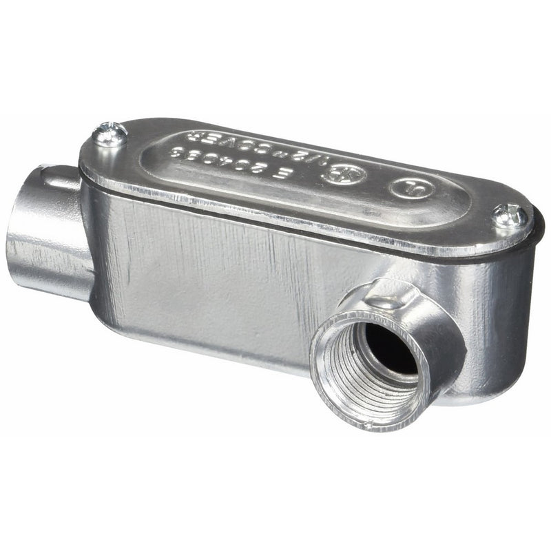 Halex 58305 1/2-Inch RGD Threaded Conduit Bodies Type LL