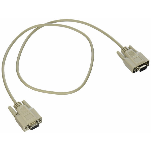 C2G 25217 DB9 F/F Serial RS232 Cable, Beige (3 Feet, 0.91 Meters)