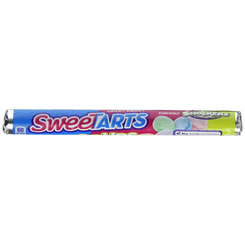 SweeTarts Chewy Sours Roll Formerly Shockers, 1.65 Ounce, 24 Count
