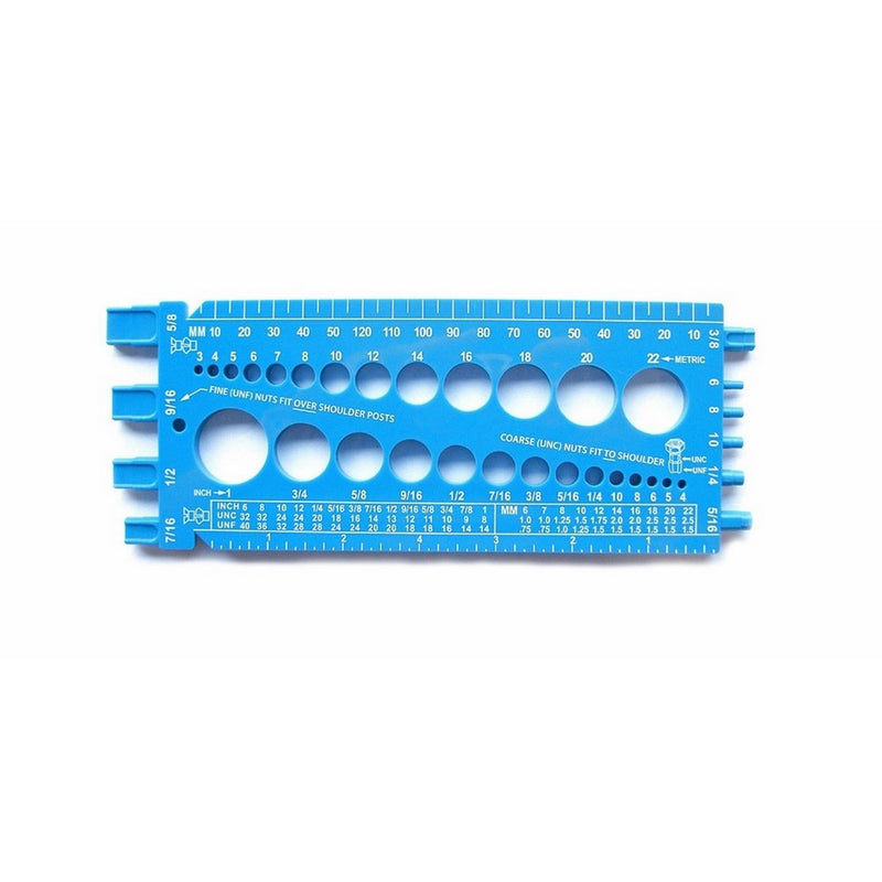 Boltsize-It Gauge, Blue