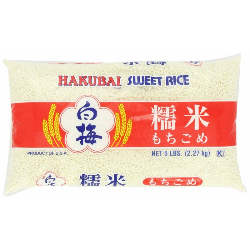 Hakubai Sweet Rice, 5-Pound