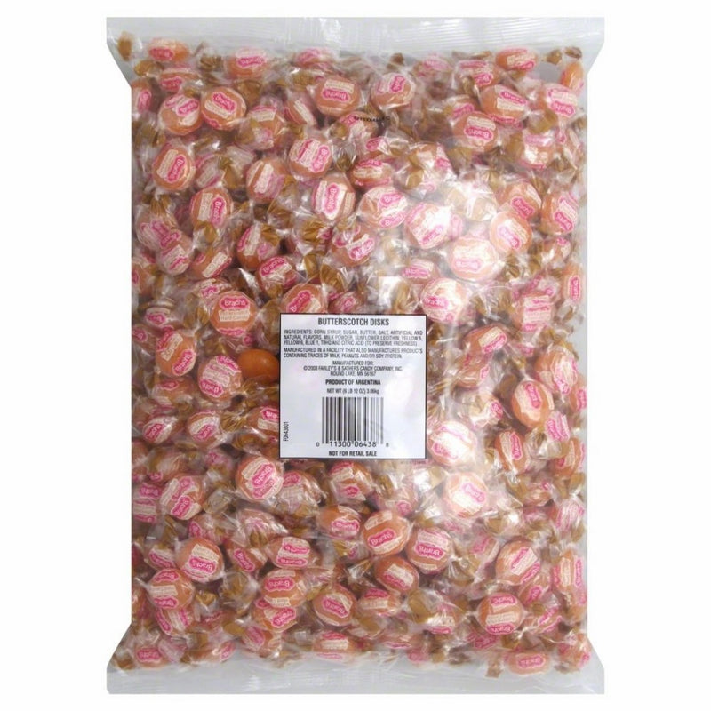 Brach's Butterscotch Hard Candy, 6.78 Pound Bulk Candy Bag