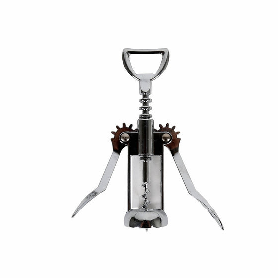 Luciano, 7.5 inches, Winged Corkscrew, Silver