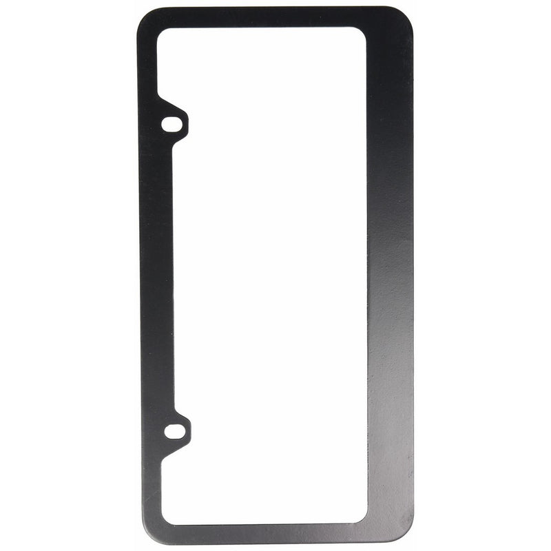 Blank Black Metal License Plate Frame