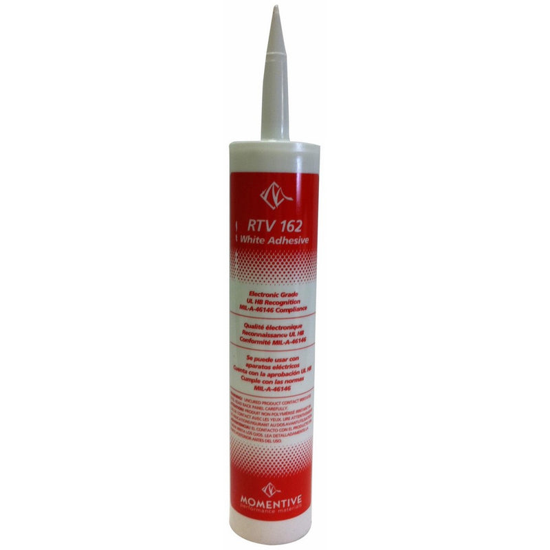 Momentive RTV162 One Part Silicone Sealant, 10.1 Ounce Caulker, White