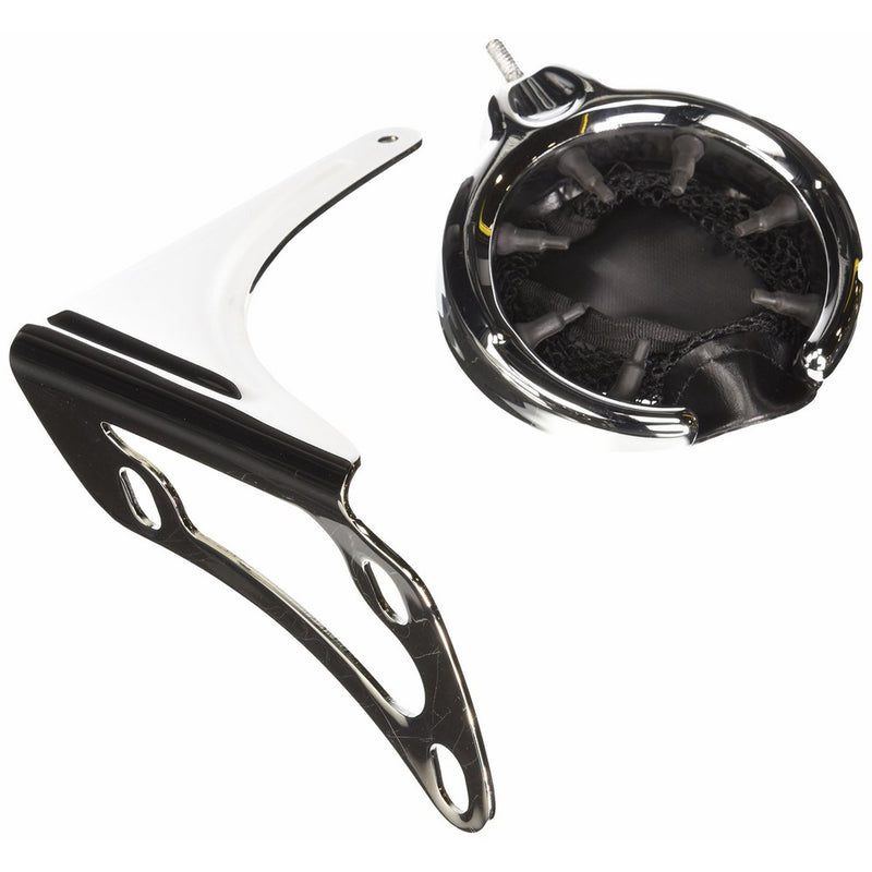 Kuryakyn 1482 Passenger Drink Holder with Right Side Basket