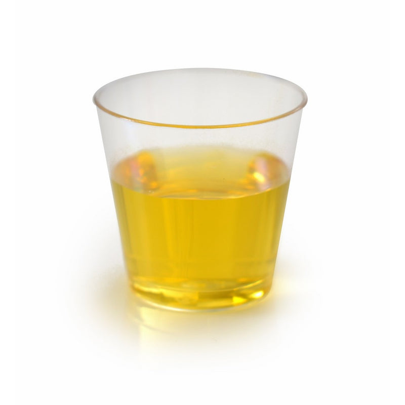 Fineline 401 Clear Plastic Shot Glass,1 Ounce - 2500 Per Case